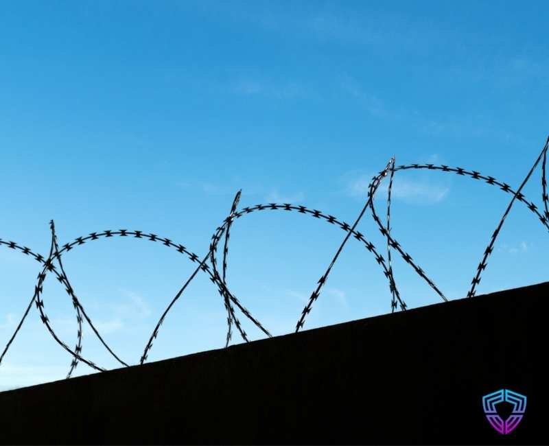 Guard performing infrastructure site check Suffolk